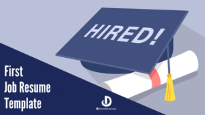 First Job Resumes | Samples & Templates Free Downloads